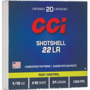 CCI 22LR SHOTSHELL 20RD