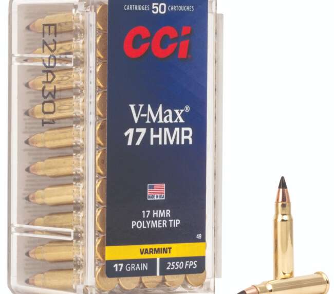 CCI 17HMR 17GR V-MAX 50RD