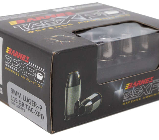 BAR 9MM+P 115GR TAC-XPD 20RD