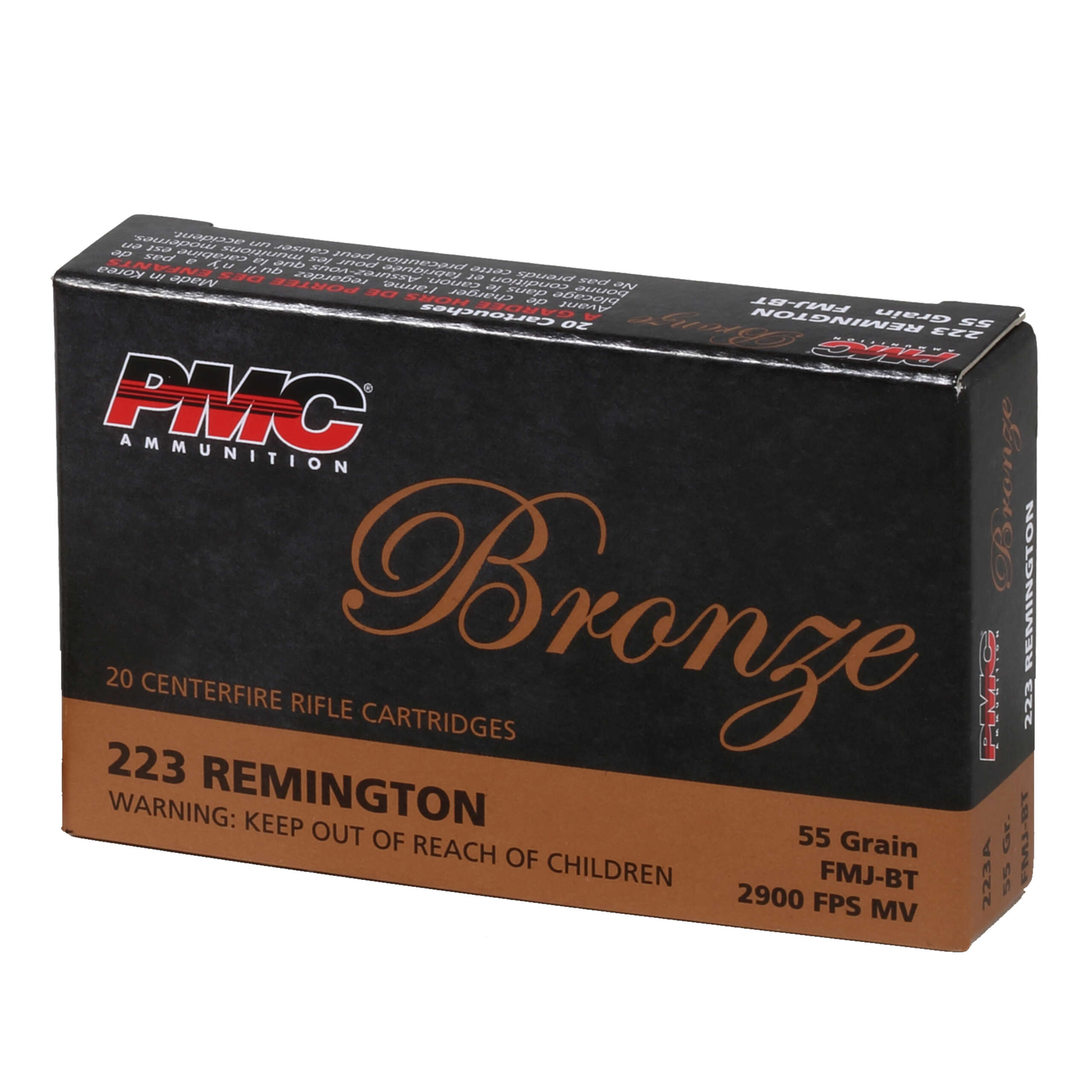 PMC 223 55GR BRO FMJBT 20RD