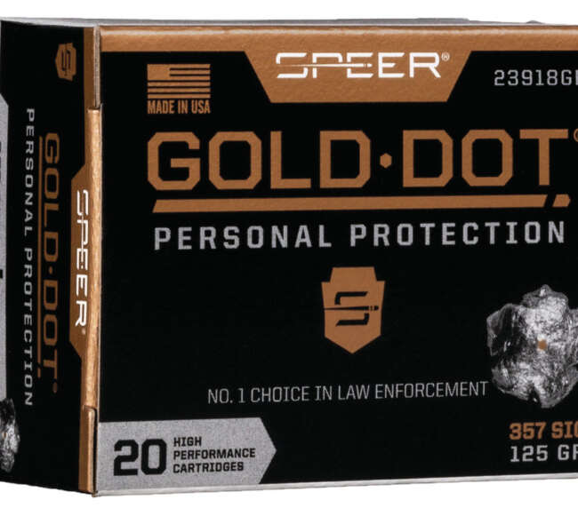 SPR 357SIG 125GR GOLD HP 20RD