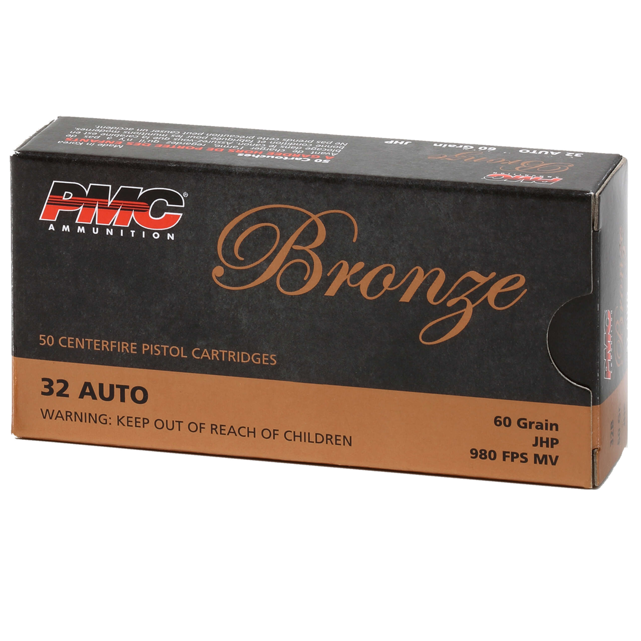 PMC 32AP 60GR BRO JHP 50RD