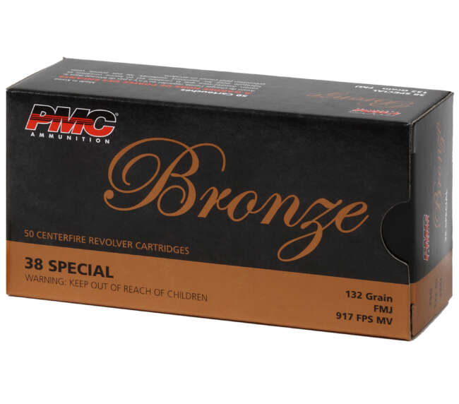 PMC 38SP 132GR BRO FMJ 50RD