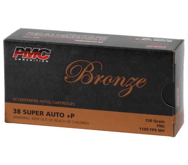 PMC 38SUP 130GR BRO FMJ 50RD