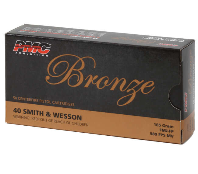PMC 40SW 165GR BRO FMJFP 50RD