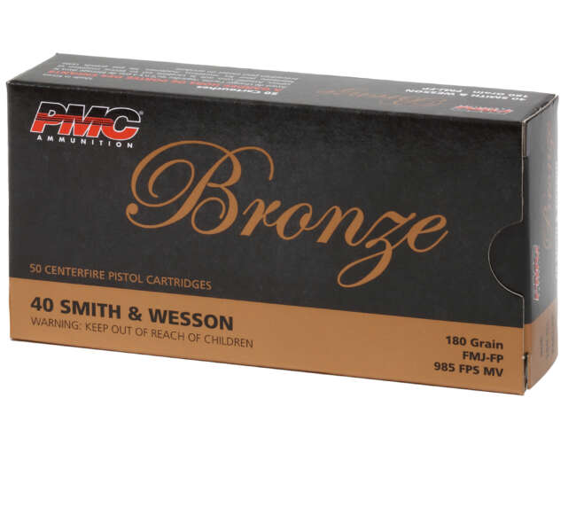 PMC 40SW 180GR BRO FMJFP 50RD