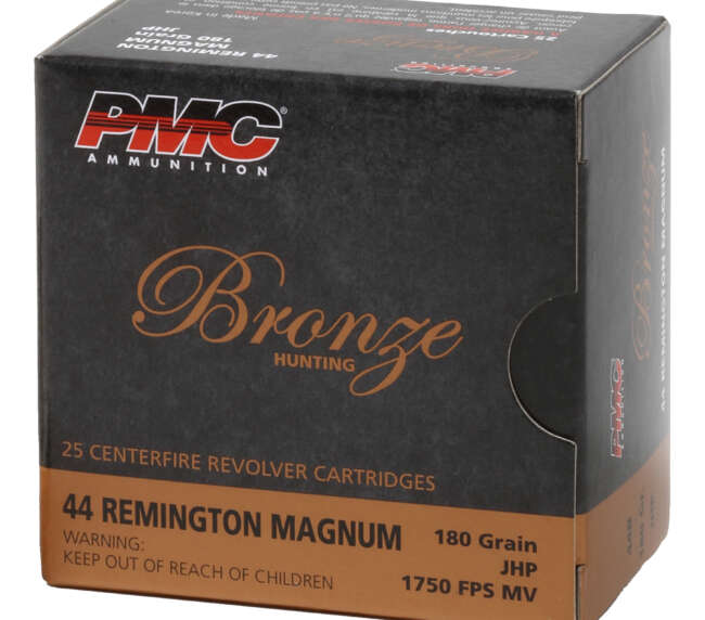 PMC 44M 180GR BRO JHP 25RD