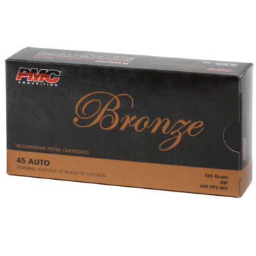 PMC 45AP 185GR BRO JHP 50RD