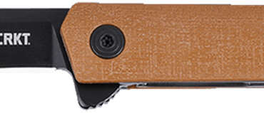 CRK CEO FLIPPER CLIP POINT TAN
