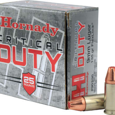 HRN 9MM 135GR CDUTY FLX 25RD