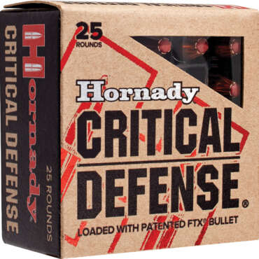 HRN 9X18 95GR CRITDEF FTX 25RD