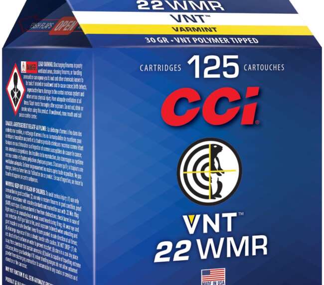CCI 22M 30GR VNT 125RD