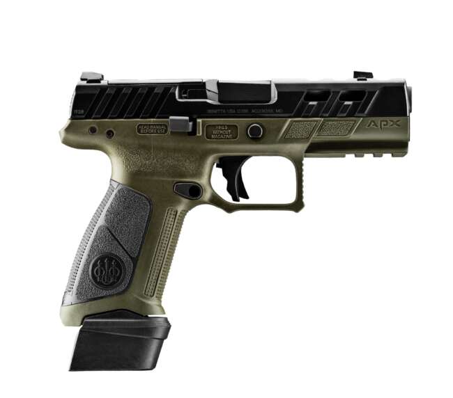 BERETTA APX A1 PORTED 9MM BLK/OD 15+1