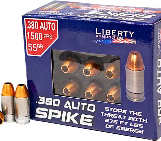 LIB 380 55GR SPIKE 20RD