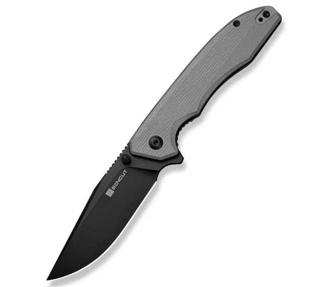 SEN SYLOR GRAY G10 3.4 CLIP PT