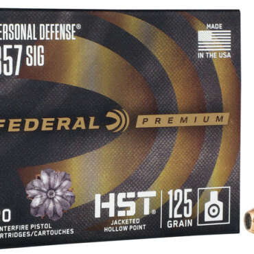 FDR 357SIG 125GR HST JHP 20RD