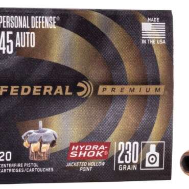 FDR 45AP 230GR HYDSHK 20RD