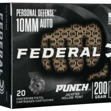 FDR 10MM 200GR PUNCH JHP 20RD