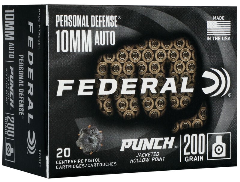 FDR 10MM 200GR PUNCH JHP 20RD