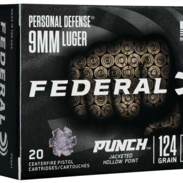 FDR 9MM 124GR PUNCH JHP 20RD