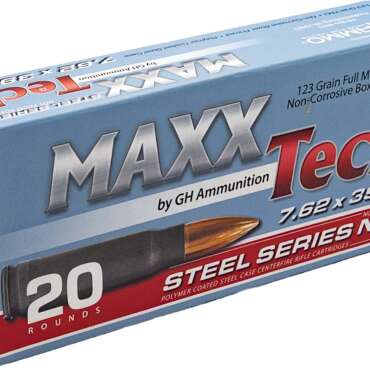 MAX 7.62X39 123GR NFR FMJ 20RD