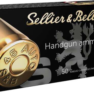 S&B 45AP 230GR FMJ 50RD
