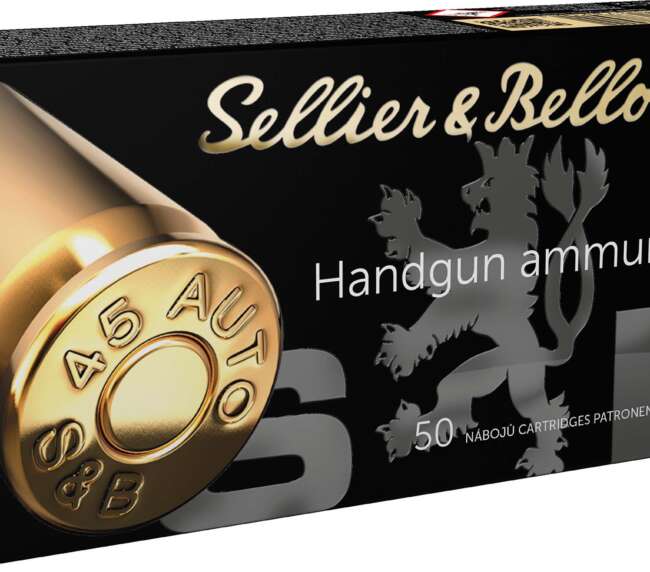 S&B 45AP 230GR FMJ 50RD