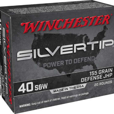 WIN 40SW 155GR SLVRTP HP 20RD