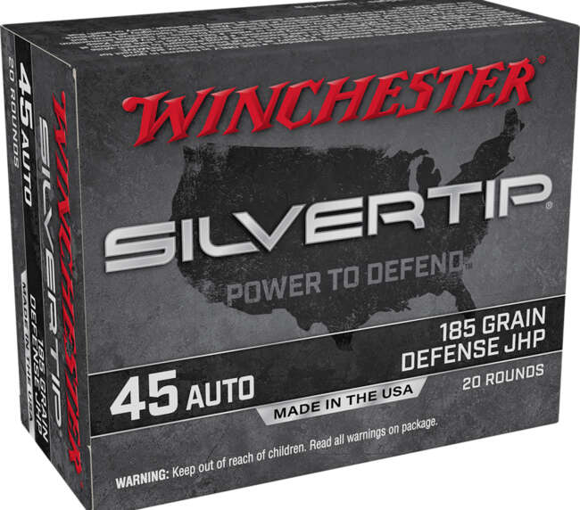 WIN 45AP 185GR SLVRTP HP 20RD