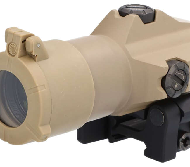 SIG SAUER JULIET4 4X MAGNIFIER QR FDE
