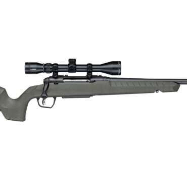 SAVAGE ARMS AXIS 2 XP 22-250 BL/GRN 20" TB