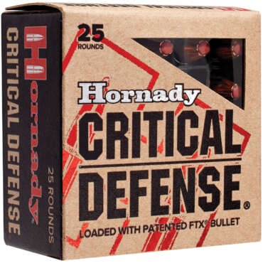 HRN 380 90GR CRITDEF FTX 25RD