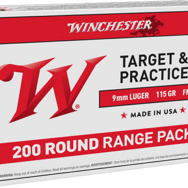 WIN 9MM 115GR USA FMJ 200RD