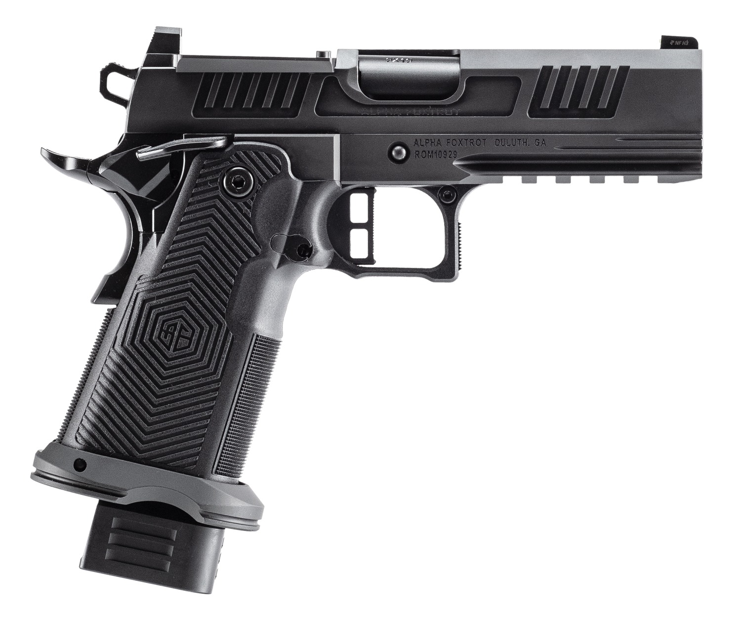 ALPHA FOXTROT ROMULUS 4.25" BULL BLK 20+1