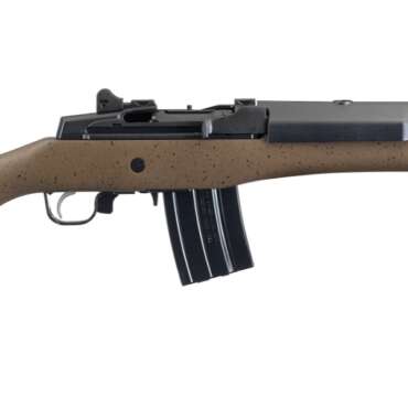 RUGER MINI-14 5.56 BK/BRN WOOD 20RD#