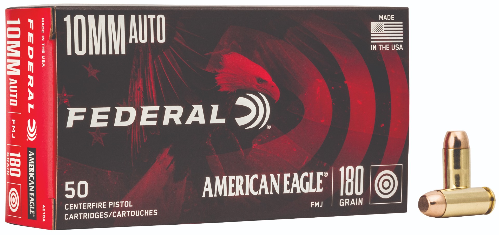 FDR 10MM 180GR AE FMJ 50RD