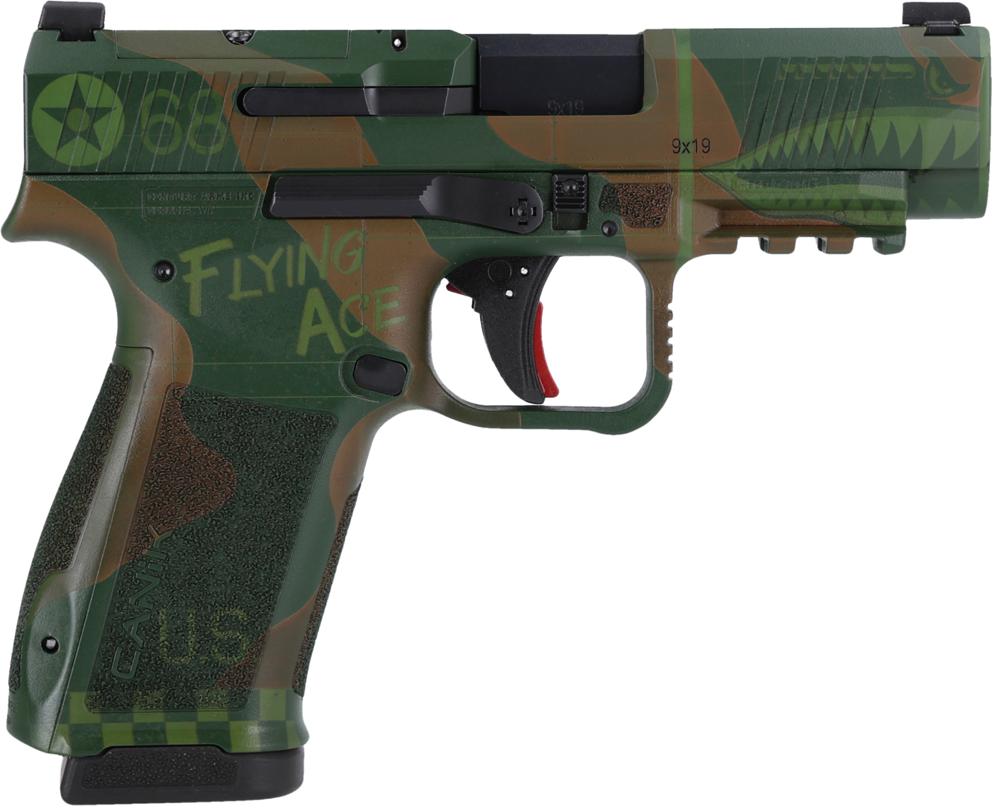 CAN METE MC9LS 9MM 17RD FLYACE