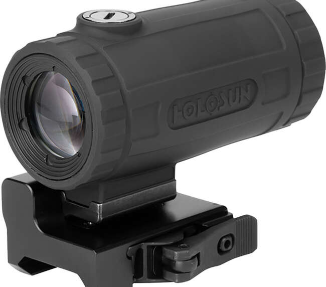 HLS 3X MAGNIFIER TITANIUM W/MT