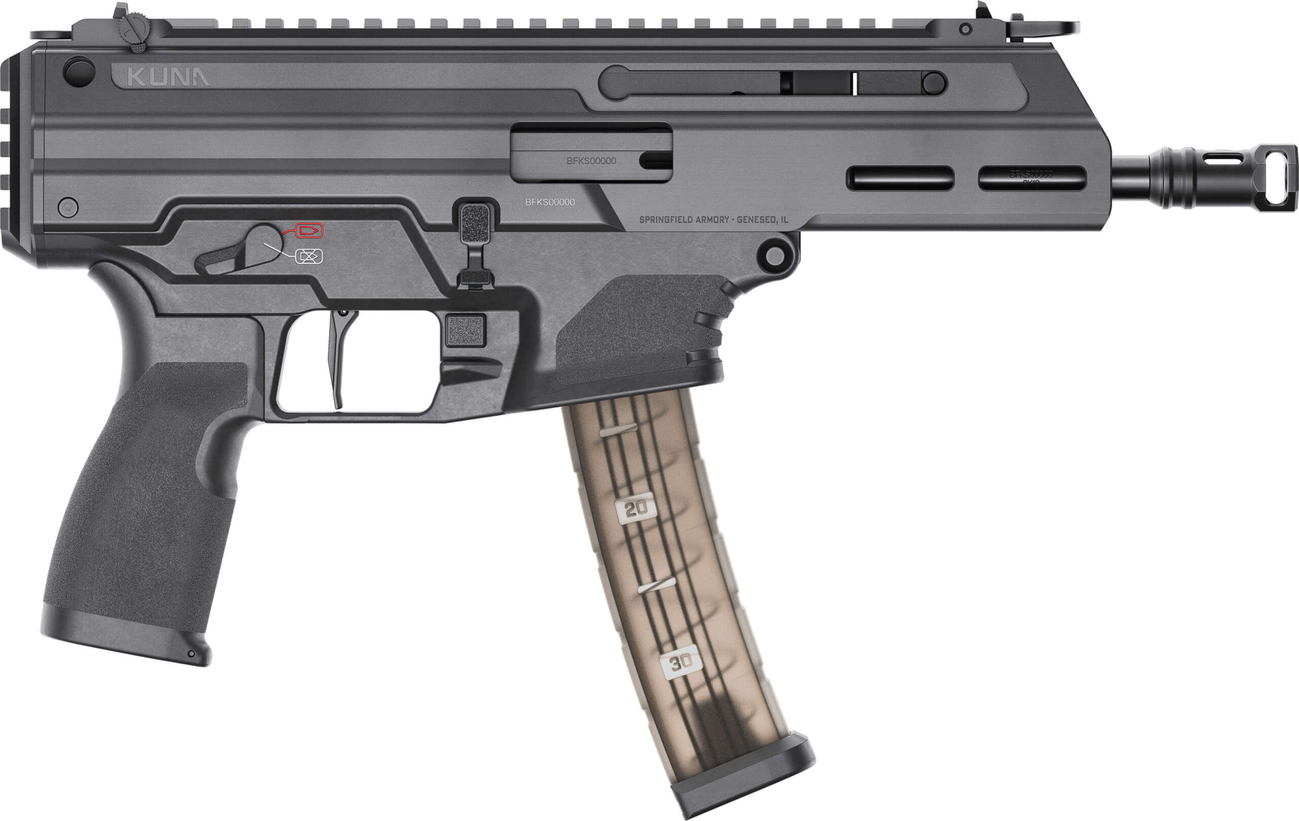SPG KUNA PST 40SW 6B BLK 30RD