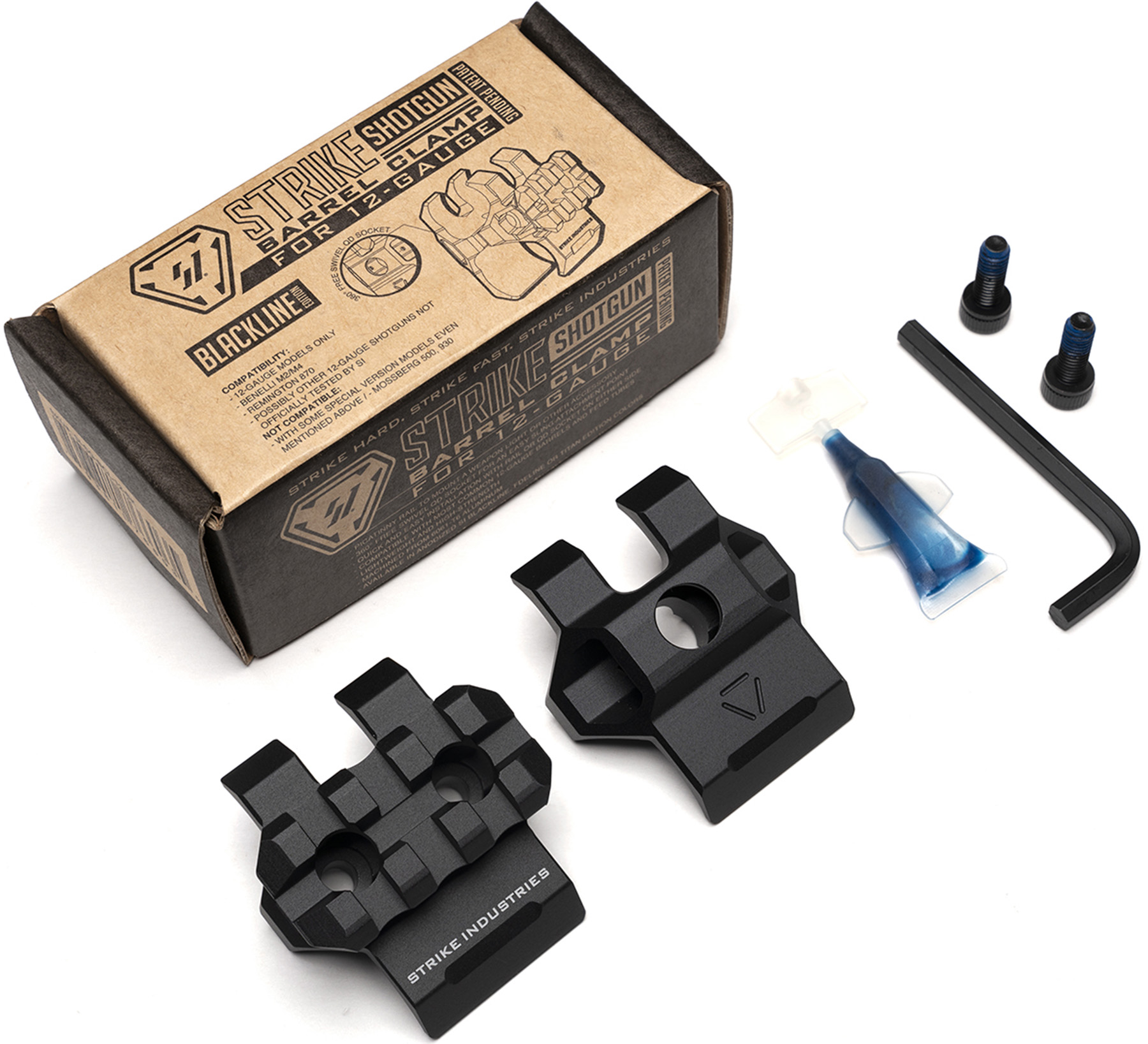 SKI SHTGN BBL CLMP 12G BLK