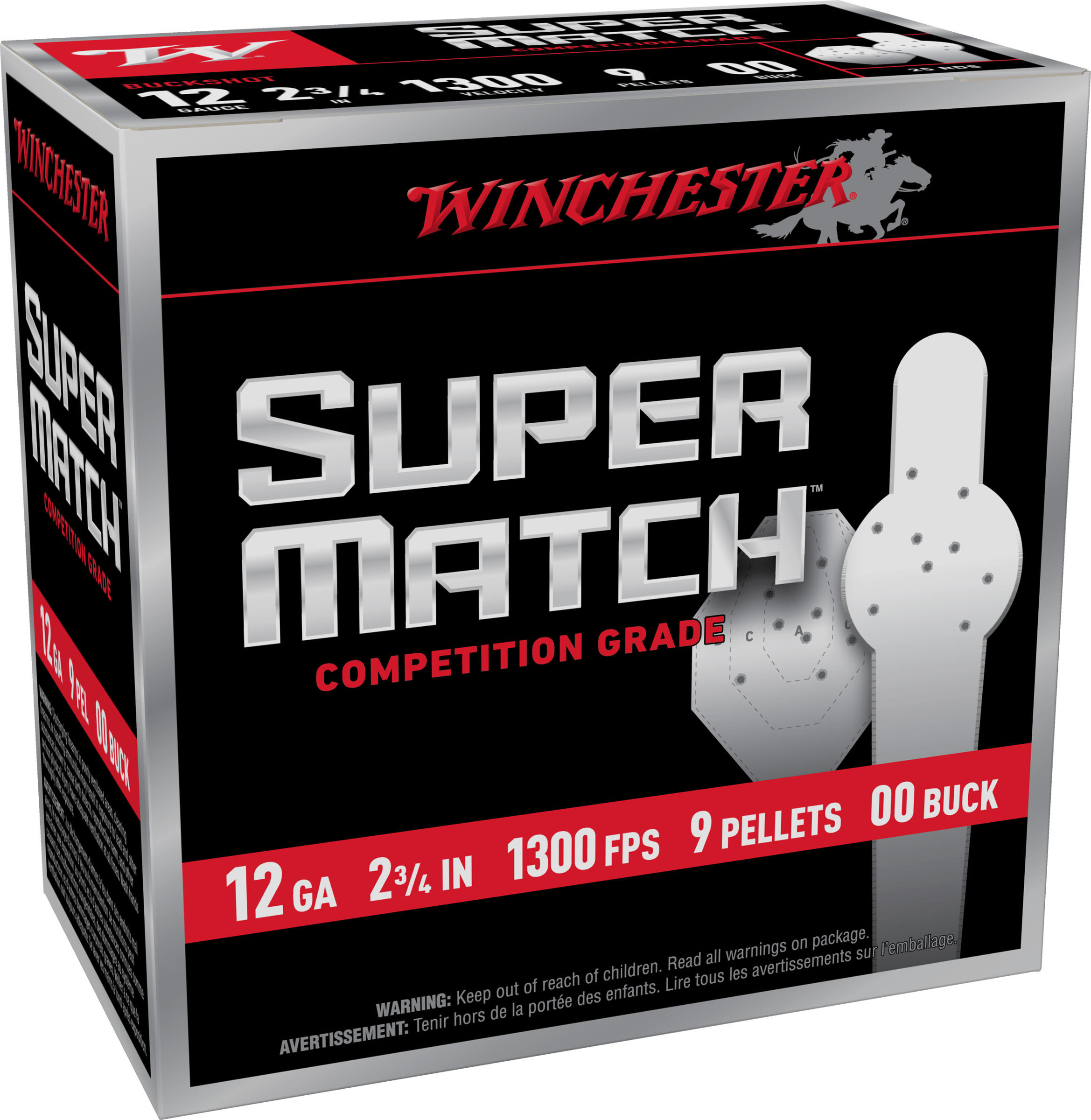 WIN 12G BU 2.75-00-9P MATCH 25